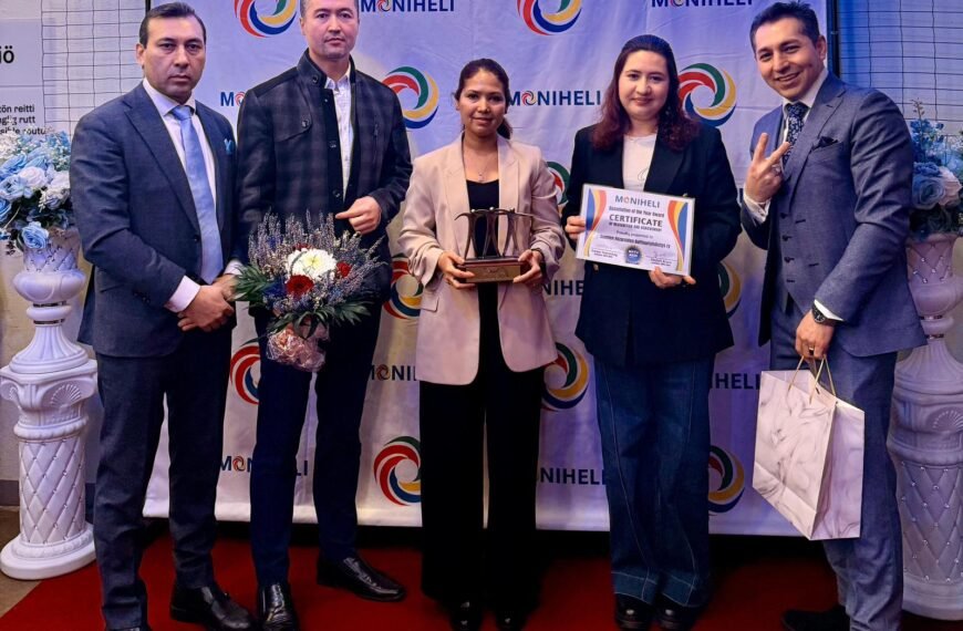 Hazara Culture House in Finland Wins the “Moniheli Association of the Year” Award